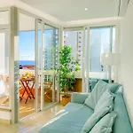 Apartman Luxury 2 Min With Balcony, Ocean View, Wifi, Ac, Smarttv Portimão