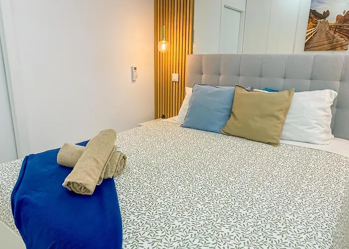 Apartament Luxury 2 Min With Balcony, Ocean View, Wifi, Ac, Smarttv *