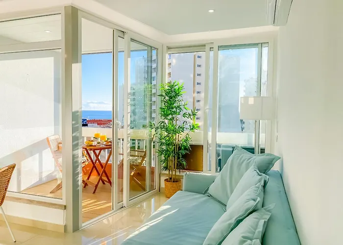 Apartament Luxury 2 Min With Balcony, Ocean View, Wifi, Ac, Smarttv Portimão